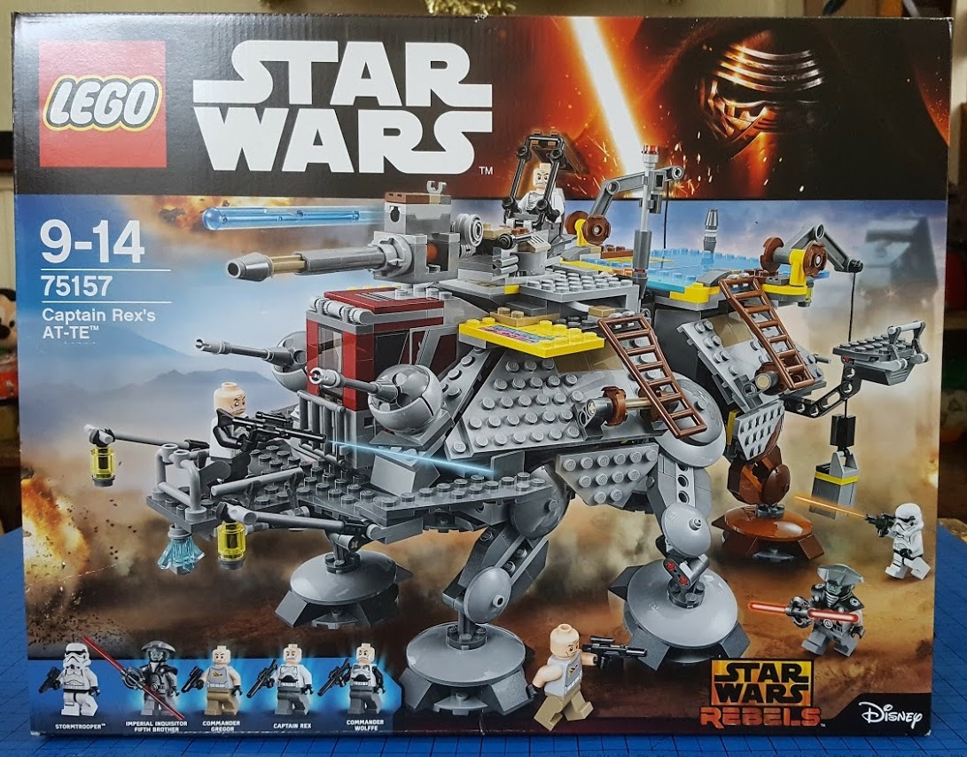 The Brick Castle LEGO Star Wars Captain Rex s AT TE set 75157 Review